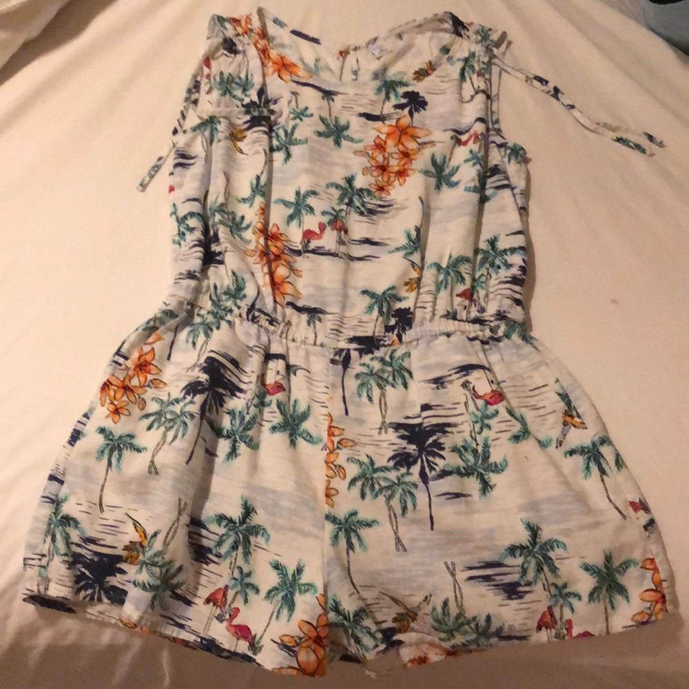 Old Navy XS Linen Romper
